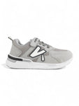 Casual Shoes With Velrco - Grey