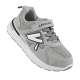 Casual Shoes With Velrco - Grey