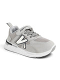 Casual Shoes With Velrco - Grey