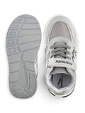 Casual Shoes With Velrco - Grey