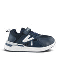 Casual Shoes With Velrco - Navy Blue