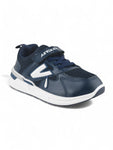 Casual Shoes With Velrco - Navy Blue