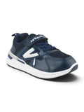 Casual Shoes With Velrco - Navy Blue