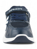 Casual Shoes With Velrco - Navy Blue