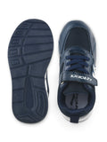 Casual Shoes With Velrco - Navy Blue