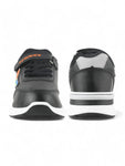 Casual Shoes With Velrco - Black