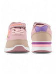 Casual Shoes With Velrco - Pink