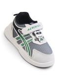 Casual Shoes With Velrco - Grey