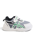 Casual Shoes With Velrco - Grey
