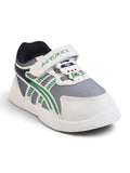 Casual Shoes With Velrco - Grey