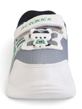 Casual Shoes With Velrco - Grey