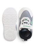 Casual Shoes With Velrco - Grey