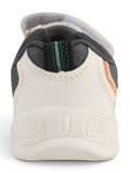 Casual Shoes With Velrco - Grey