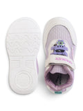 Casual Shoes With Velrco - Mauve