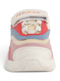 Casual Shoes With Velrco - Cream
