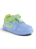 Casual Shoes With Velrco - Green