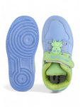 Casual Shoes With Velrco - Green