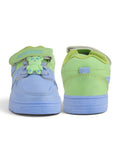 Casual Shoes With Velrco - Green