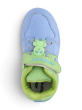 Casual Shoes With Velrco - Green