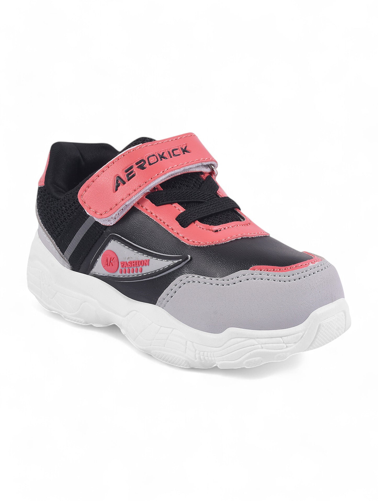 Casual Shoes With Velrco - Black