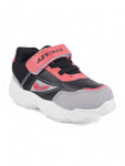 Casual Shoes With Velrco - Black