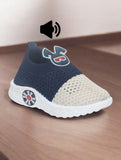 Musical Chu Chu Slip On Shoes - Navy Blue