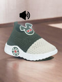 Musical Chu Chu Slip On Shoes - Bottle Green