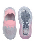 Casual Slip On Shoes With Light - Pink