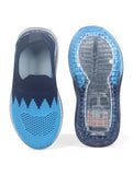 Casual Slip On Shoes With Light - Navy Blue