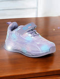 Casual Slip On Shoes With Light - Purple