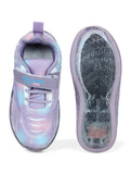 Casual Slip On Shoes With Light - Purple