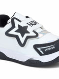 Casual Shoes With Velrco - Black