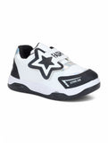 Casual Shoes With Velrco - Black