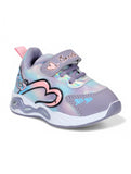 Casual Shoes With Velrco - Mauve