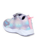 Casual Shoes With Velrco - Mauve