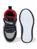 Casual Shoes With Velrco - Black
