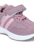 Casual Velcro Shoes - Mauve