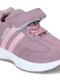 Casual Velcro Shoes - Mauve