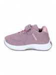 Casual Velcro Shoes - Mauve