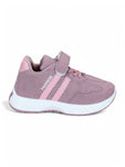 Casual Velcro Shoes - Mauve