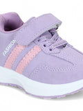 Casual Velcro Shoes - Purple