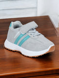 Casual Velcro Shoes - Grey