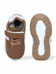 Casual Velcro Shoes - Brown