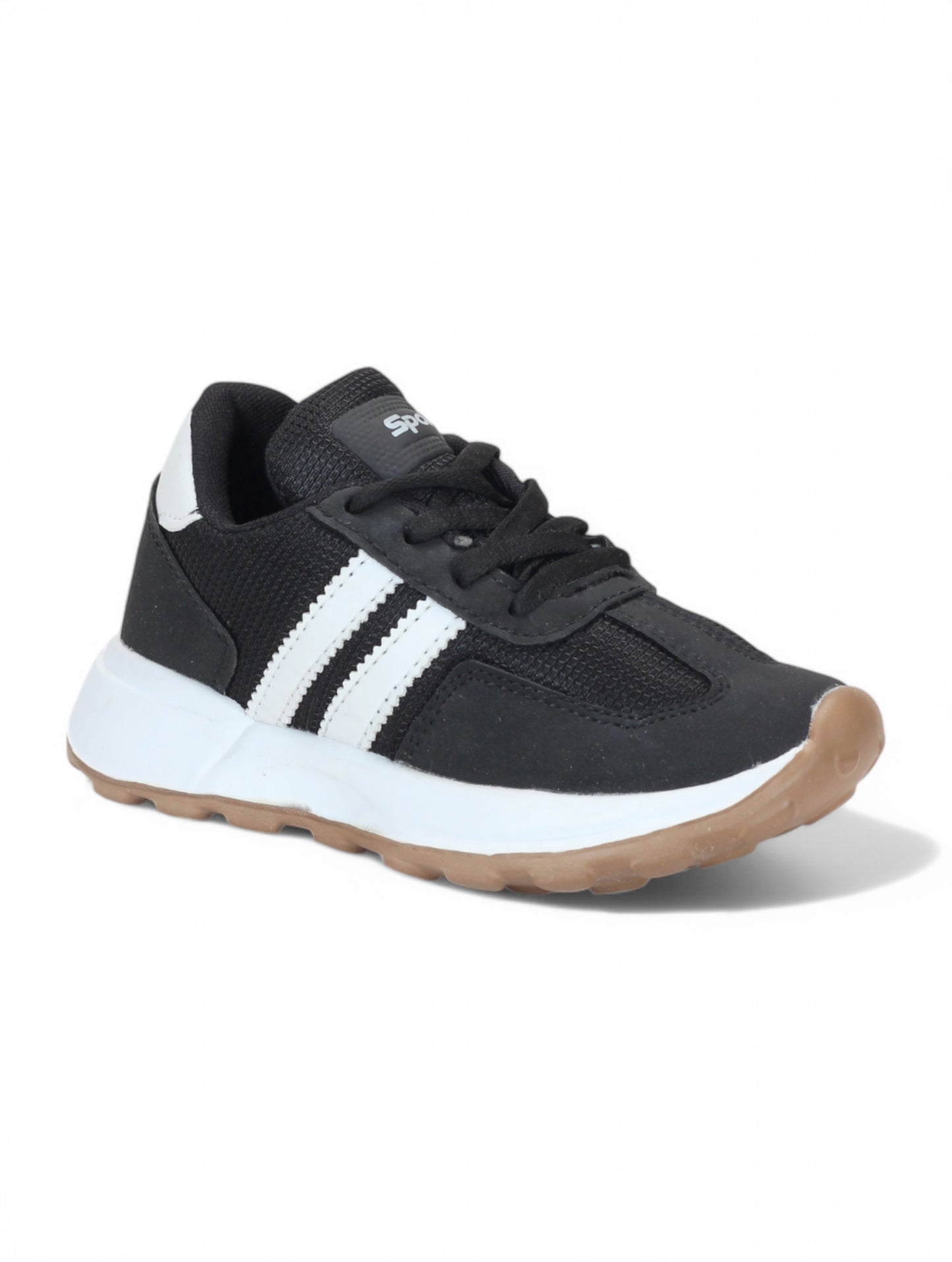 Casual Shoes With Laces - Black