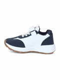 Casual Shoes With Laces - Navy Blue