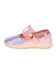 Mary Jane's Belle with Applique Detail - Pink