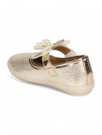Mary Jane's Belle with Applique Detail - Gold