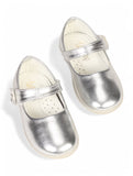 Mary Jane's Belle with Applique Detail - Silver