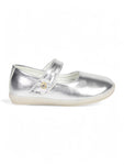 Mary Jane's Belle with Applique Detail - Silver