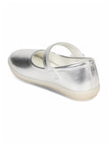 Mary Jane's Belle with Applique Detail - Silver